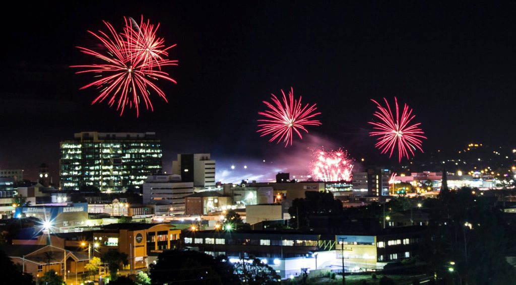 The Ipswich Festival kicked off with the Fire on the River fireworks show. Photo: Contributed / Nikki Mensforth