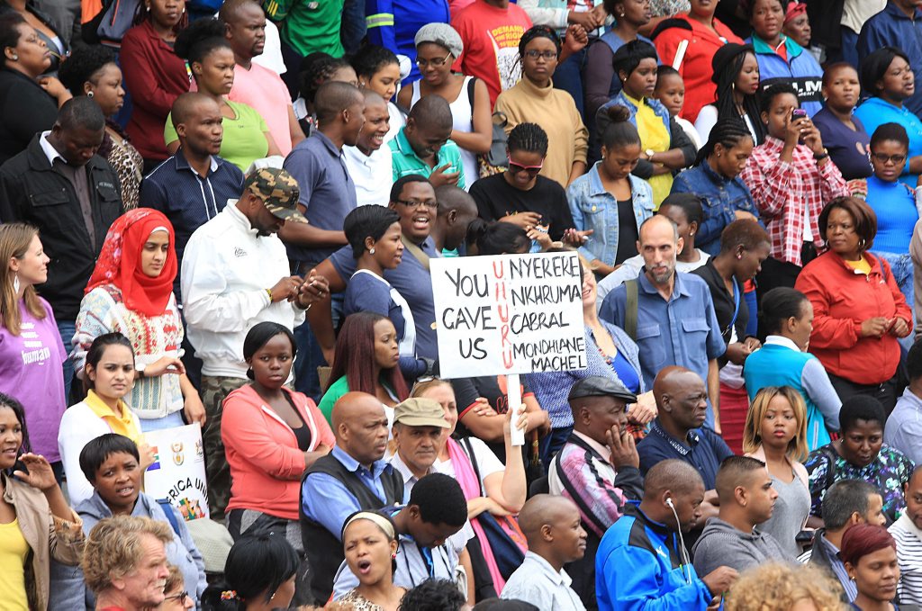 A peace march against xenophobia takes place in Durban, South Africa, Thursday, April 15, 2015. A peace march against xenophobia takes place in Durban, South Africa, Thursday, April 15, 2015.