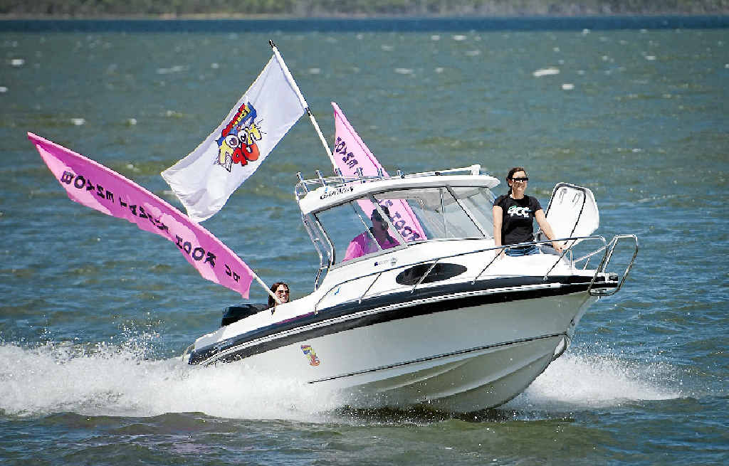 TOP PRIZE: This boat, a 602 Haines Signature with 150hp Suzuki four-stroke outboard motor, is valued at $98,000 and is the top prize for this year’s Boyne Tannum HookUp. TOP PRIZE: This boat, a 602 Haines Signature with 150hp Suzuki four-stroke outboard motor, is valued at $98,000 and is the top prize for this year’s Boyne Tannum HookUp.
