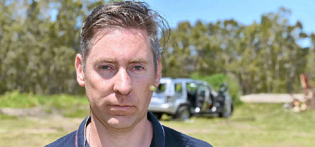 DESTROY MY JEEP: Ashton Wood readied his Jeep for destruction to highlight the need of vehicle ‘lemon laws’. DESTROY MY JEEP: Ashton Wood readied his Jeep for destruction to highlight the need of vehicle ‘lemon laws’.