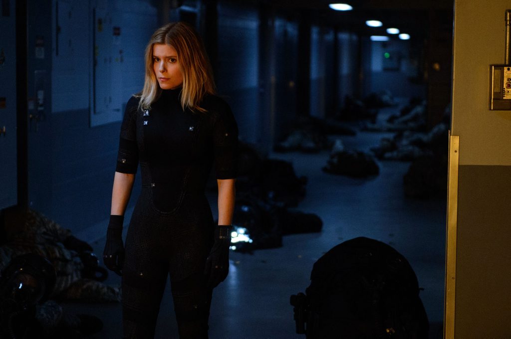 Kate Mara in a scene from the movie Fantastic Four. Kate Mara in a scene from the movie Fantastic Four.