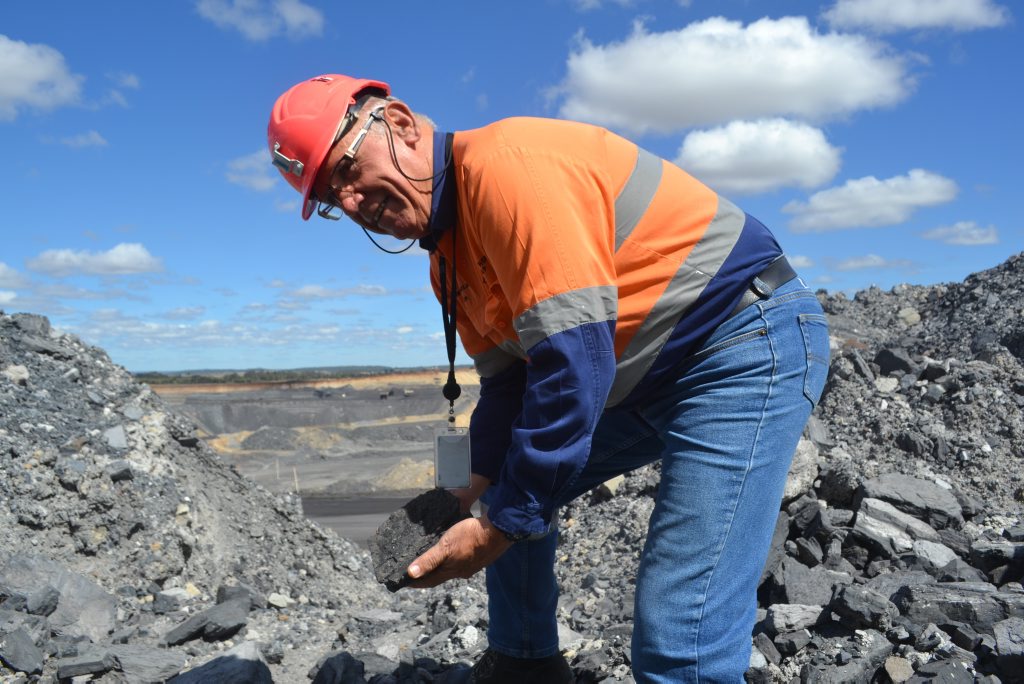 New Hope's executive general manager for mining, Jim Randell, is excited about the company's progress in land rehabilitation. Photo Jim Campbell / Chinchilla News New Hope's executive general manager for mining, Jim Randell, is excited about the company's progress in land rehabilitation. Photo Jim Campbell / Chinchilla News