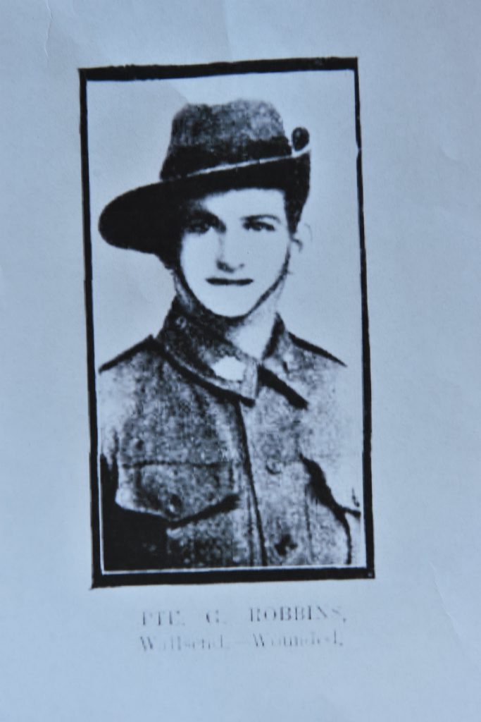2015 Anzac Troop Train Re-Enactment - Rockhampton to Maryborough. Sisters (L) Georgia Lawrence from Degilbo and Larraine Webster from Lake Macquarie with a letter written by their great grandmother Elizabeth Robbins to the army. Picture of Pte George Robbins. Photo: Alistair Brightman / Fraser Coast Chronicle 2015 Anzac Troop Train Re-Enactment - Rockhampton to Maryborough. Sisters (L) Georgia Lawrence from Degilbo and Larraine Webster from Lake Macquarie with a letter written by their great grandmother Elizabeth Robbins to the army. Picture of Pte George Robbins. Photo: Alistair Brightman / Fraser Coast Chronicle