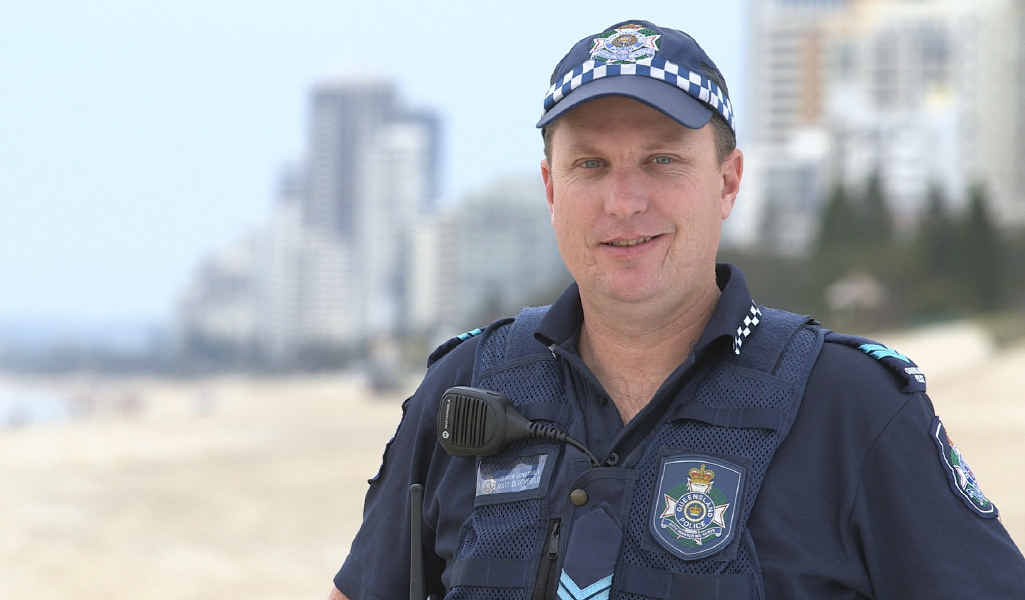 SCREEN TIME: Sen Const Matt Bloomfield, formerly based in Caloundra, features in Gold Coast Cops. SCREEN TIME: Sen Const Matt Bloomfield, formerly based in Caloundra, features in Gold Coast Cops.