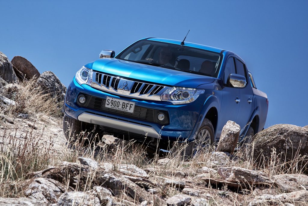 The 2016 Mitsubishi Triton. The 2016 Mitsubishi Triton.