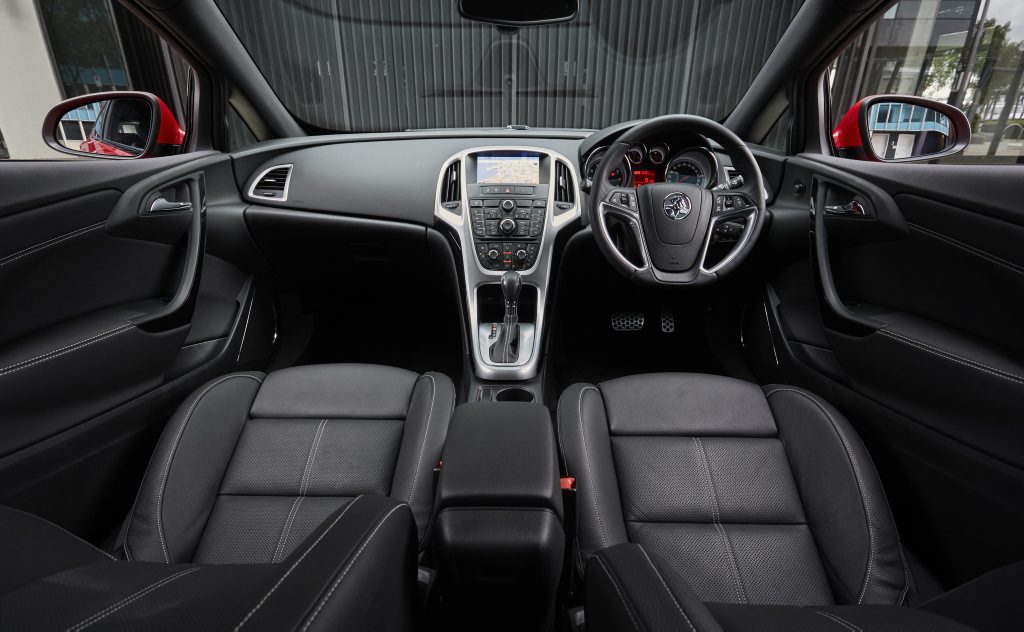 Holden Astra GTC cabin Holden Astra GTC cabin