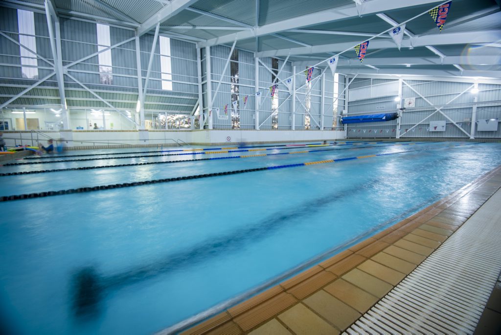 The Gladstone Aquatic Centre indoor heated pool. The Gladstone Aquatic Centre indoor heated pool.