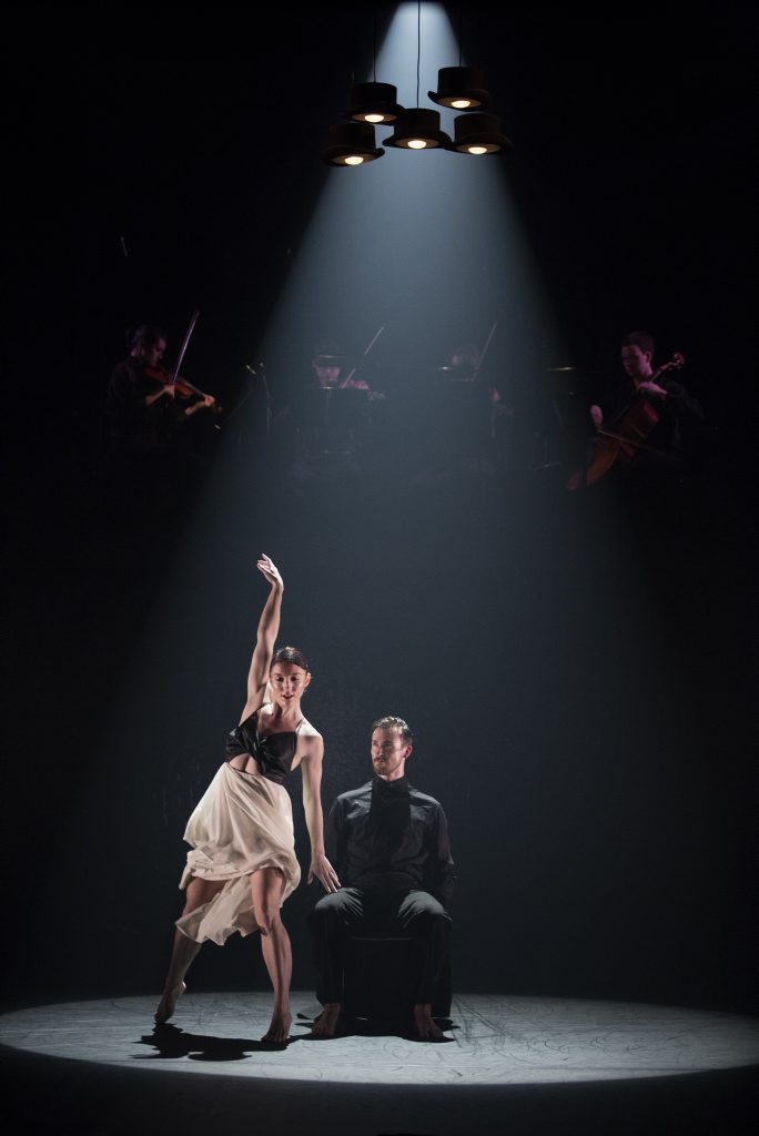 Expressions Dance Company's Michelle Barnett and Jack Ziesing in Natalie Weir's The Host. Expressions Dance Company's Michelle Barnett and Jack Ziesing in Natalie Weir's The Host.