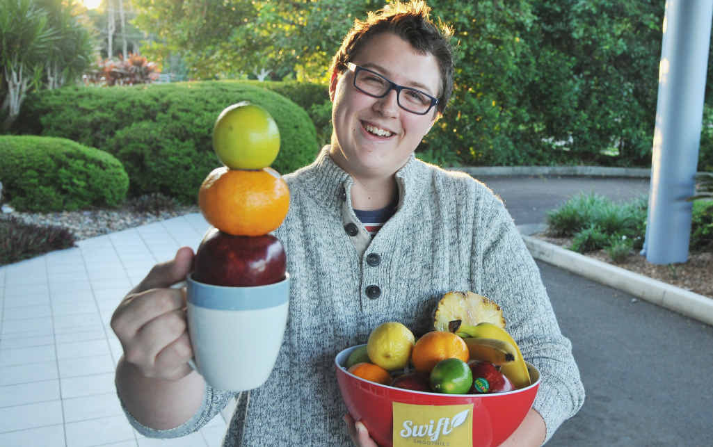 JUICY PLAN: GI Challenge participant Harry Thompson is crowdfunding to start Swift Smoothies. JUICY PLAN: GI Challenge participant Harry Thompson is crowdfunding to start Swift Smoothies.