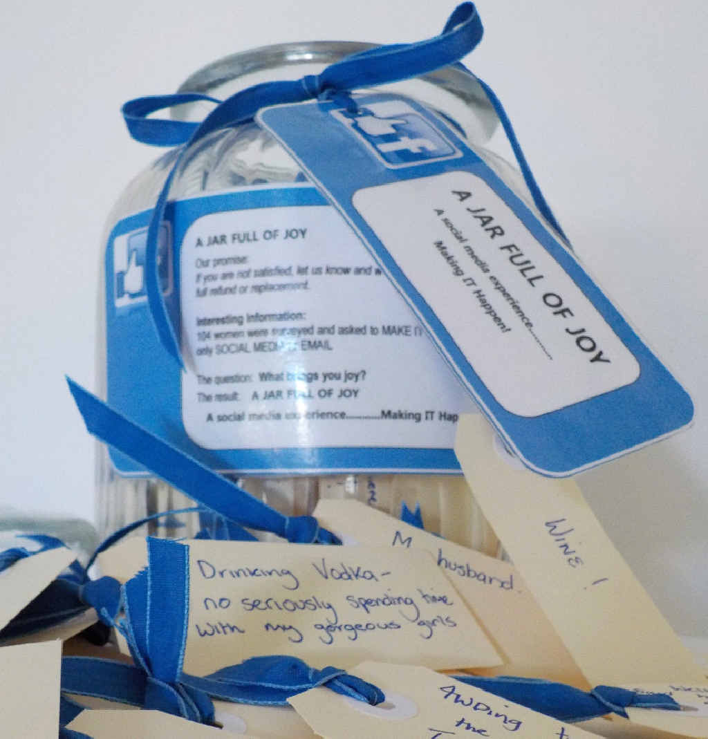 OVERFLOWING: A Jar full of Joy by Emma Robinson won the People’s Choice Award in Creative Gladstone's recent art competition. OVERFLOWING: A Jar full of Joy by Emma Robinson won the People’s Choice Award in Creative Gladstone's recent art competition.