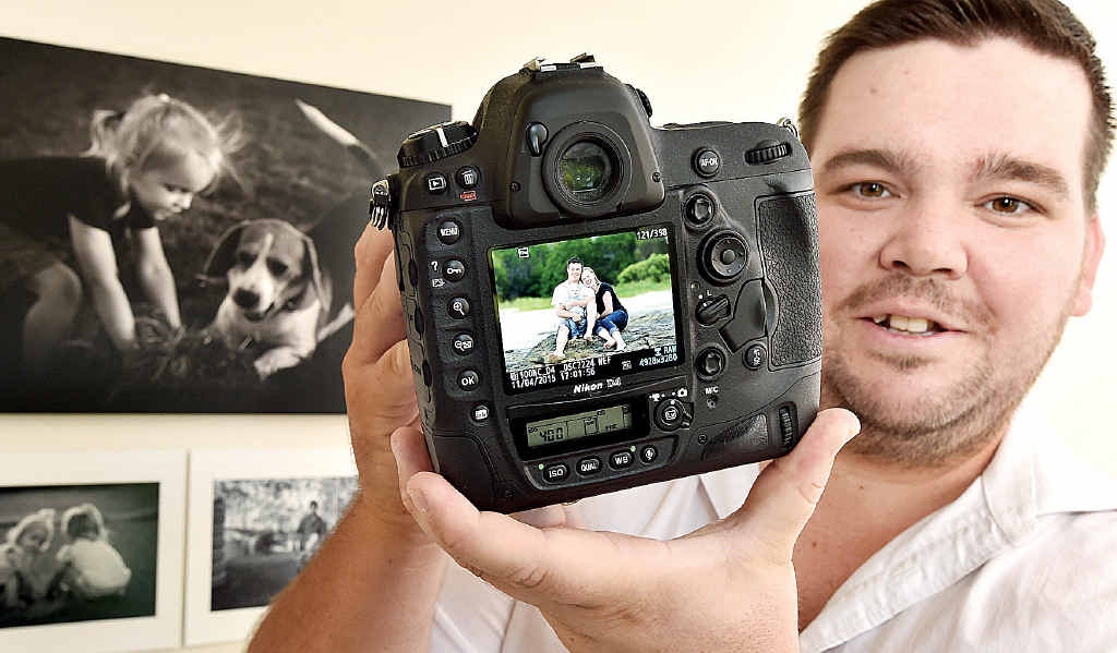 Photographer Ben Commandeur is ready to shoot as part of National Family Portrait Month. Photographer Ben Commandeur is ready to shoot as part of National Family Portrait Month.