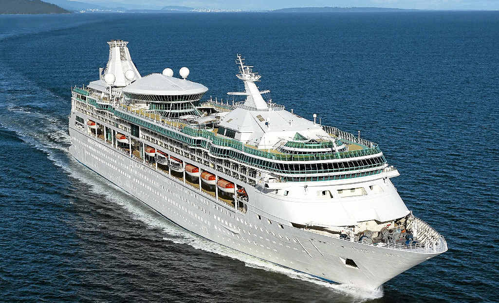 Legend of the Seas, which departs out of Brisbane. Legend of the Seas, which departs out of Brisbane.