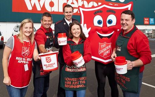 Coffs Harbour Bunnings staff has rallied to support the Red Shield appeal on May 30-31. Coffs Harbour Bunnings staff has rallied to support the Red Shield appeal on May 30-31.