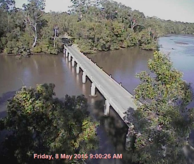 A still from one of the flood cams. A still from one of the flood cams.