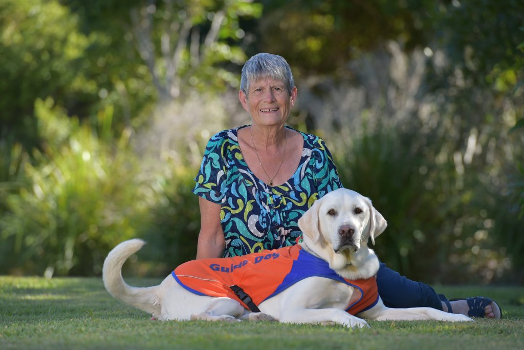 Joy and Archie raise 100k for Guide Dogs Sunshine Coast Daily