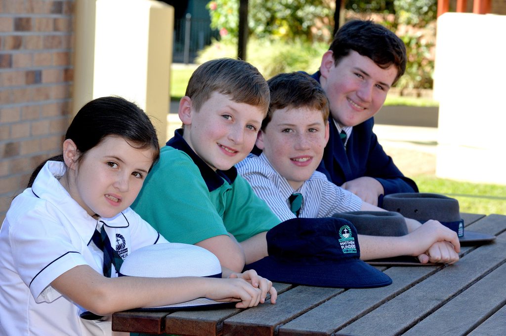 The Barr children from Matthew Flinders Anglican College are getting ready for NAPLAN (left to right) Emma,year 3, Thomas,year5, Samuel, year7, and Joseph year 9. Photo: Warren Lynam / Sunshine Coast Daily The Barr children from Matthew Flinders Anglican College are getting ready for NAPLAN (left to right) Emma,year 3, Thomas,year5, Samuel, year7, and Joseph year 9. Photo: Warren Lynam / Sunshine Coast Daily