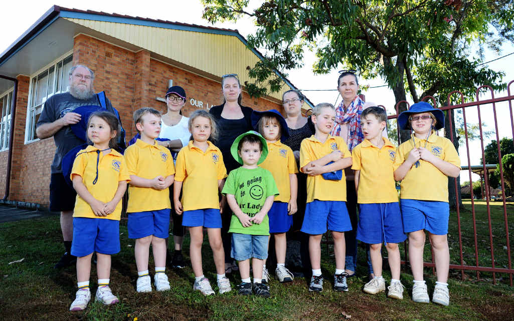 CLOSING ITS DOORS: Parents and students of Our Lady of Lourdes Infants School were informed last Monday that the school will be closed next year. CLOSING ITS DOORS: Parents and students of Our Lady of Lourdes Infants School were informed last Monday that the school will be closed next year.