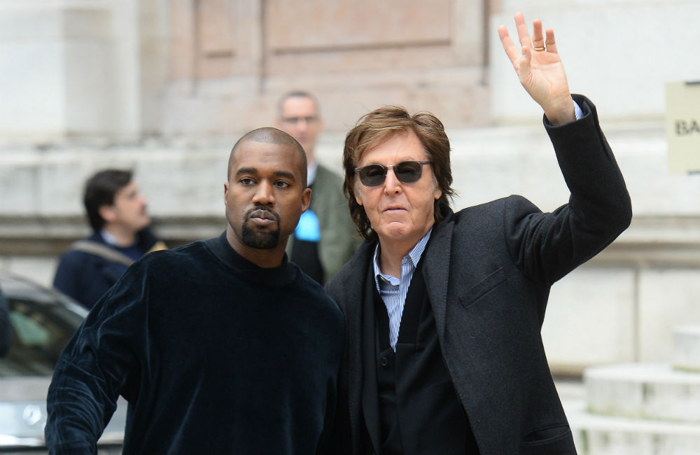 Paul McCartney and Kanye West Paul McCartney and Kanye West