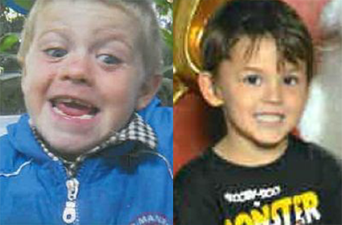 5-year-old (left) and 6-year-old (right) 5-year-old (left) and 6-year-old (right)