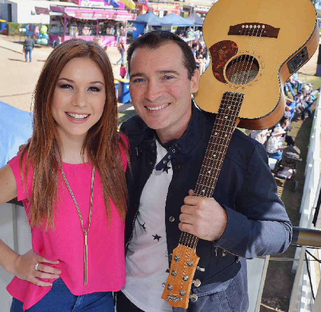 MUSTER BOUND: Gympie Muster ambassadors Caitlyn Shadbolt and Adam Brand say the Muster is a show no-one wants to miss. MUSTER BOUND: Gympie Muster ambassadors Caitlyn Shadbolt and Adam Brand say the Muster is a show no-one wants to miss.