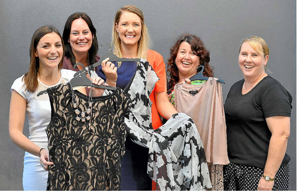 STYLE FILE: Santos GLNG Mayor’s Charity Ball organisers Jess Mumme, Carly Quinn, Terri Hewerdine, Di Treveton and Heather Congram are excited for the big event. STYLE FILE: Santos GLNG Mayor’s Charity Ball organisers Jess Mumme, Carly Quinn, Terri Hewerdine, Di Treveton and Heather Congram are excited for the big event.