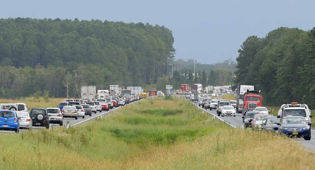 BAD COMBINATION: Traffic snarls on the Bruce Hwy and poor driver behaviour increase the frustration of many motorists. BAD COMBINATION: Traffic snarls on the Bruce Hwy and poor driver behaviour increase the frustration of many motorists.
