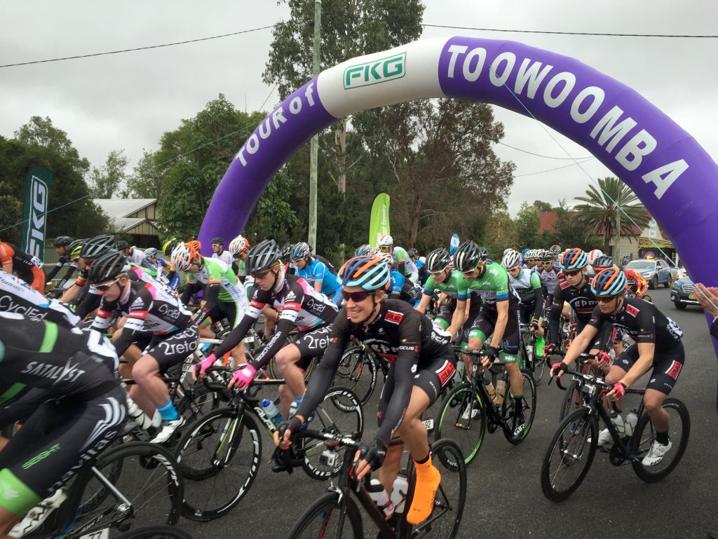 Star tof the 2015 Tour of Toowoomba at Nobby