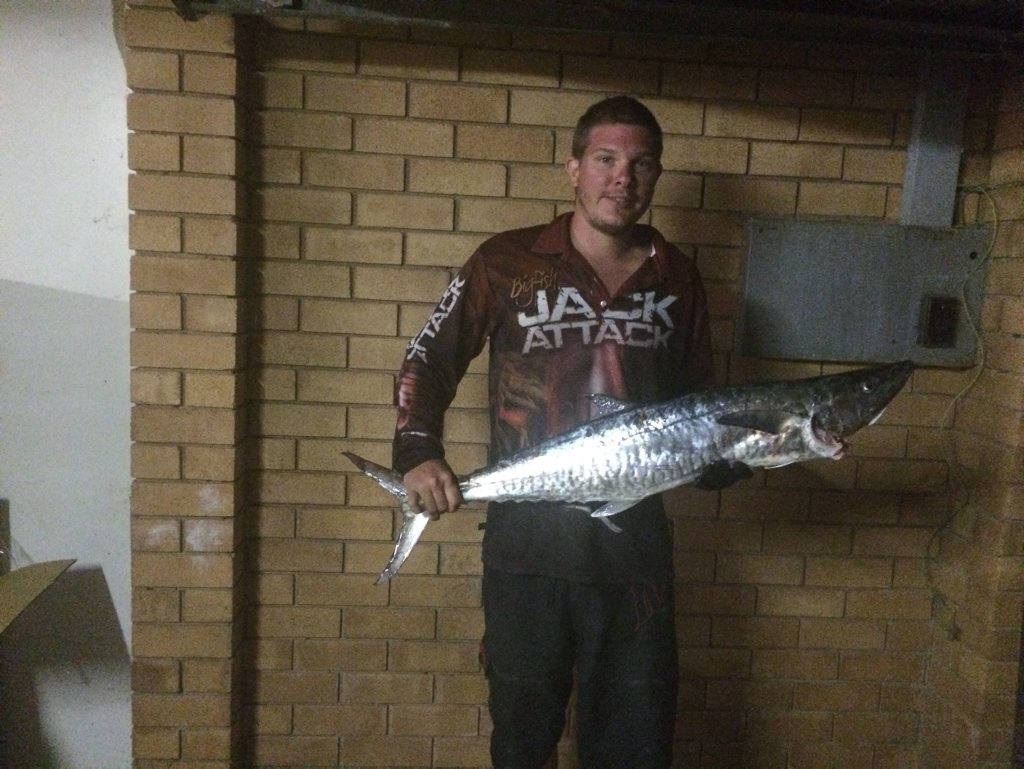 Chris Annison submitted this image via The Bulletin's website: Nice Spanish mackerel caught this month Chris Annison submitted this image via The Bulletin's website: Nice Spanish mackerel caught this month