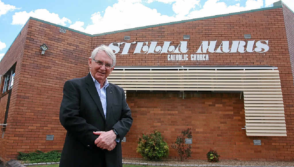 IN CONFLICT: Maroochydore’s Stella Maris Catholic Church priest Father Joe Duffy. IN CONFLICT: Maroochydore’s Stella Maris Catholic Church priest Father Joe Duffy.