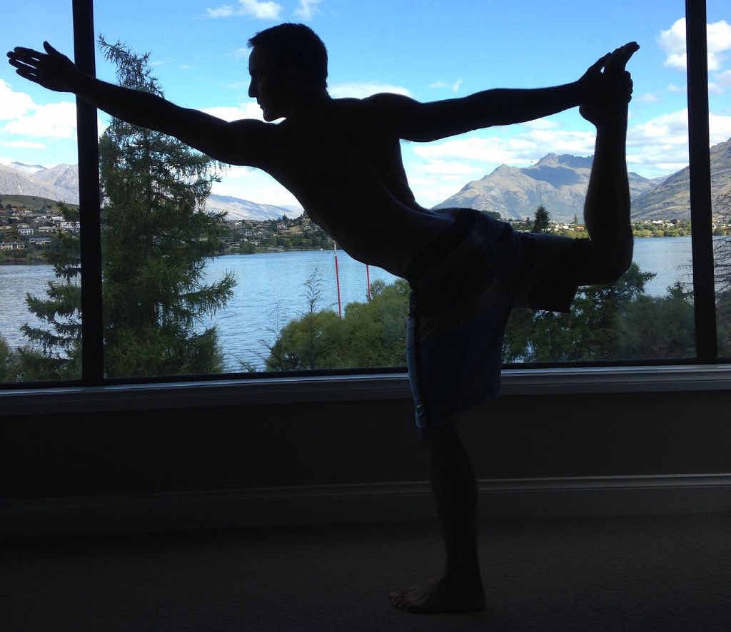 You can practice yoga anywhere You can practice yoga anywhere