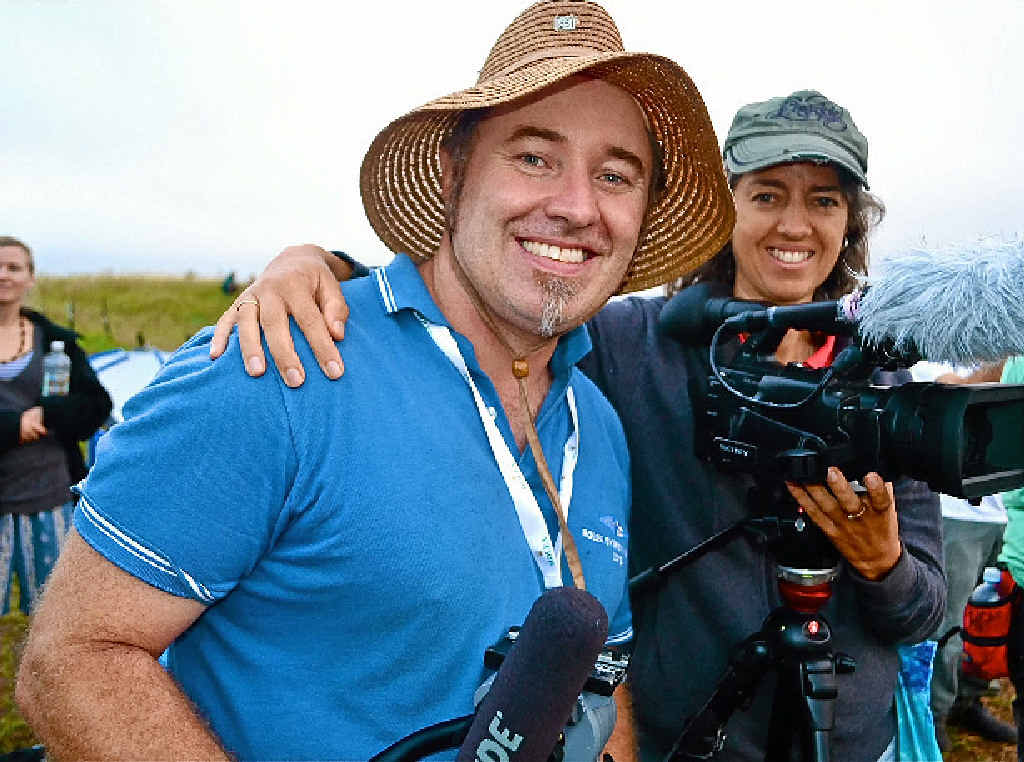WORTH A SHOT: Local filmmakers Brendan Shoebridge and Susie Forster are making a feature-length documentary about the Bentley blockade. WORTH A SHOT: Local filmmakers Brendan Shoebridge and Susie Forster are making a feature-length documentary about the Bentley blockade.