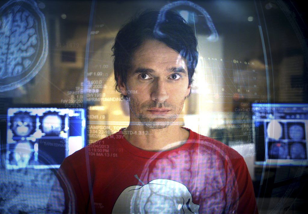 Todd Sampson in a scene from the TV series Redesign My Brain. Todd Sampson in a scene from the TV series Redesign My Brain.