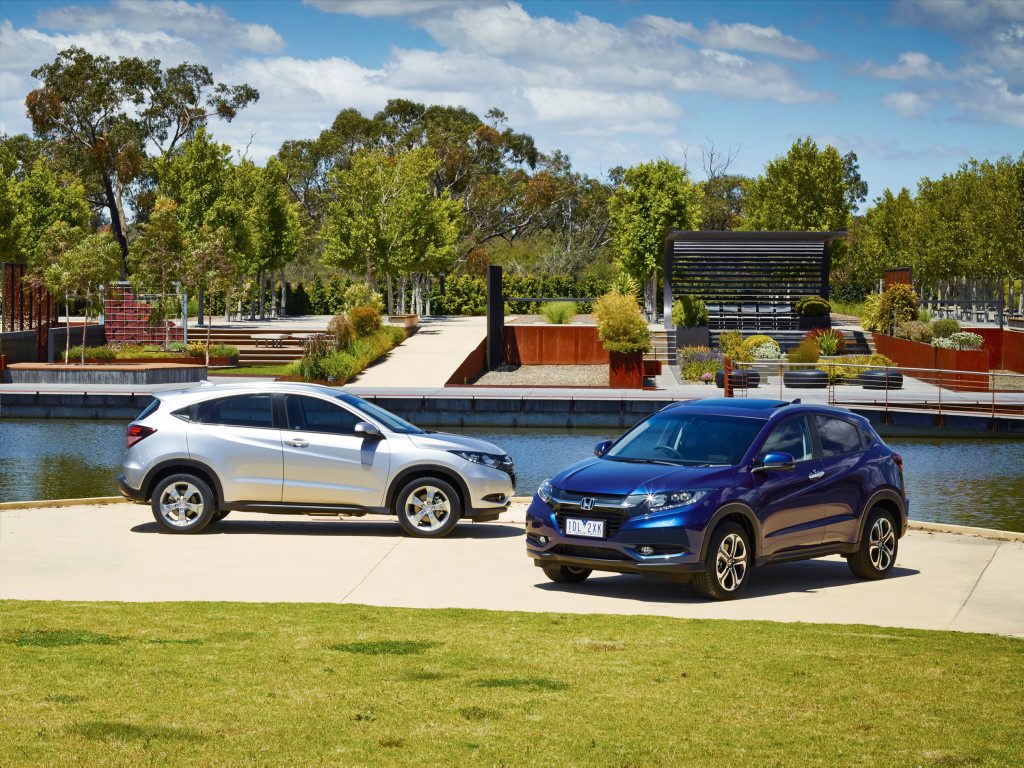 Higher spec options of the Honda HR-V bring more toys and style. Higher spec options of the Honda HR-V bring more toys and style.