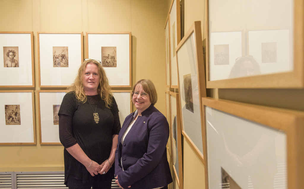 HISTORIC ACHIEVEMENT: Dr Eliza Kent and University of News England vice-chancellor Professor Annabelle Duncan at the wrap-up of the Lindt research project at the Grafton Regional Gallery. Prof Duncan said the UNE was pleased they were able to contribute to the project and make a difference to the community through an understanding of its history. Photo: Adam Hourigan HISTORIC ACHIEVEMENT: Dr Eliza Kent and University of News England vice-chancellor Professor Annabelle Duncan at the wrap-up of the Lindt research project at the Grafton Regional Gallery. Prof Duncan said the UNE was pleased they were able to contribute to the project and make a difference to the community through an understanding of its history. Photo: Adam Hourigan