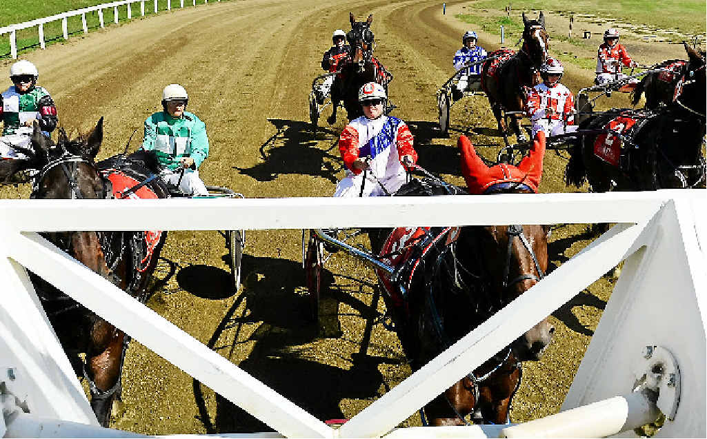 READY: Harness racing action is coming to Gympie. READY: Harness racing action is coming to Gympie.