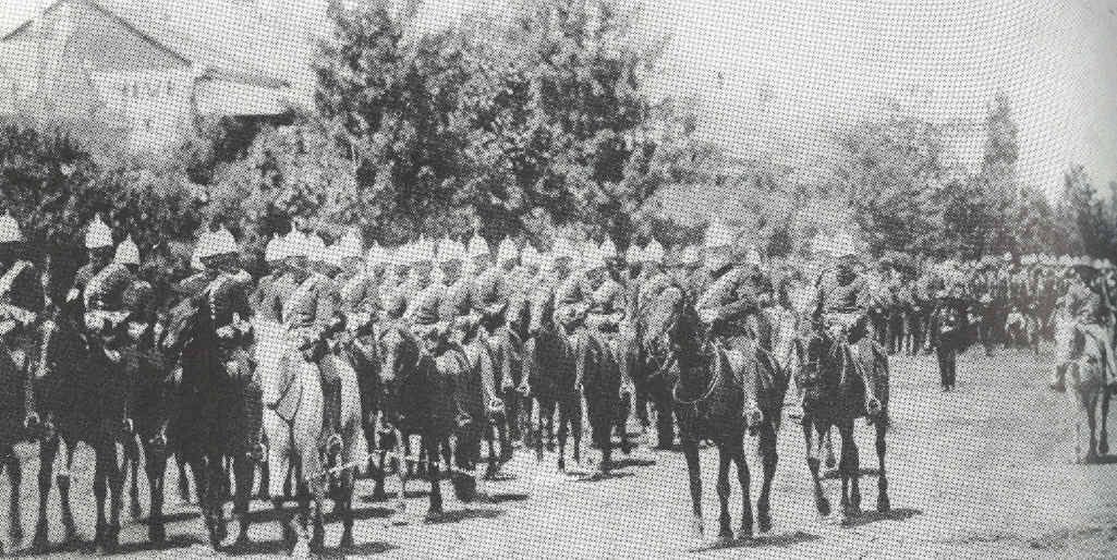 ULMARRA Light Horse troop 1888. It’s likely some of these men served in the Boer War. ULMARRA Light Horse troop 1888. It’s likely some of these men served in the Boer War.