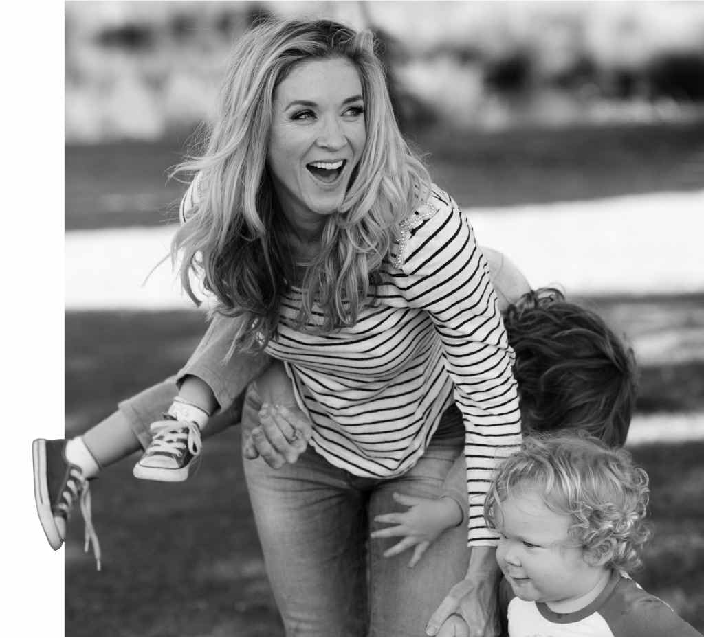 Jacinta Tynan is revelling in her role as the mother of two young boys. Jacinta Tynan is revelling in her role as the mother of two young boys.