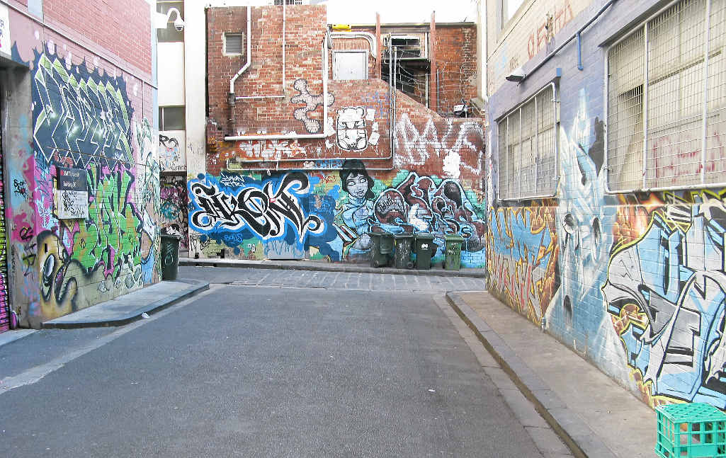 Melbourne’s laneways offer kale-munching hipsters a chance to feed their creative soul, or be ironic. Melbourne’s laneways offer kale-munching hipsters a chance to feed their creative soul, or be ironic.