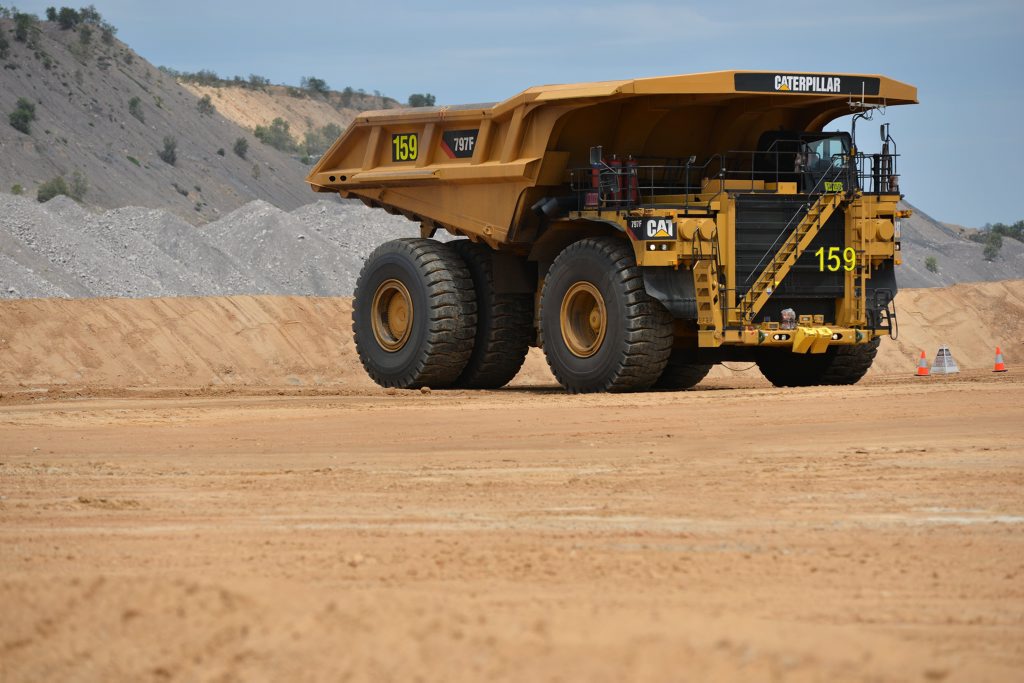 Caval Ridge Mine, west of Mackay. Caval Ridge Mine, west of Mackay.