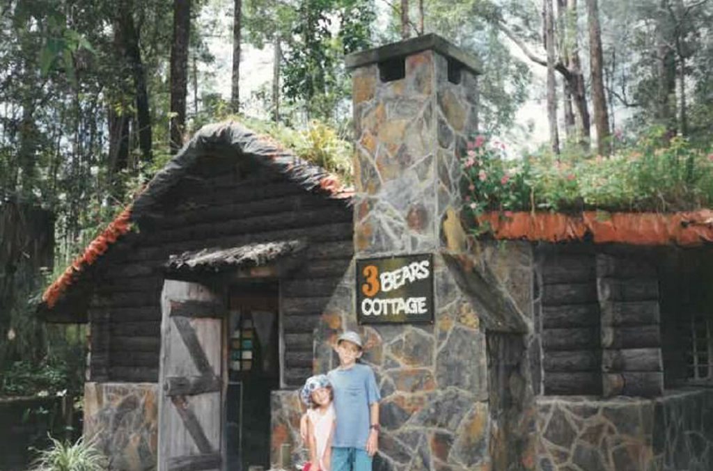 You remember having your photo taken in front of the Three Bears Cottage as a kid. You remember having your photo taken in front of the Three Bears Cottage as a kid.