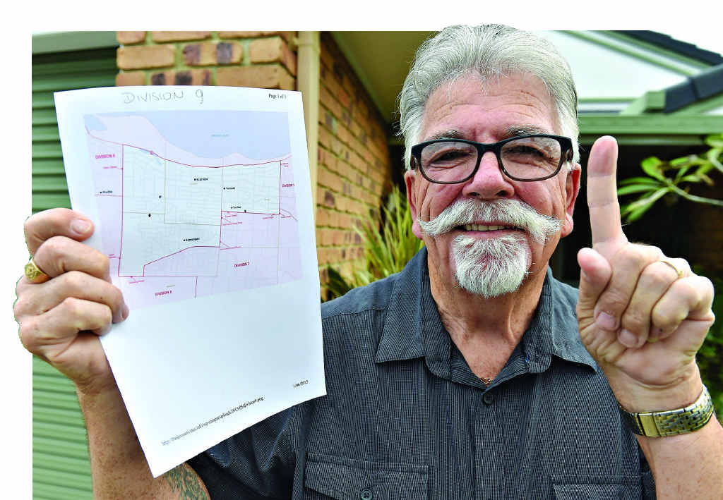 VOTE ONE: Division nine resident Gary Smith is running for the Fraser Coast Regional Council but doesn’t want to be paid for his work. VOTE ONE: Division nine resident Gary Smith is running for the Fraser Coast Regional Council but doesn’t want to be paid for his work.