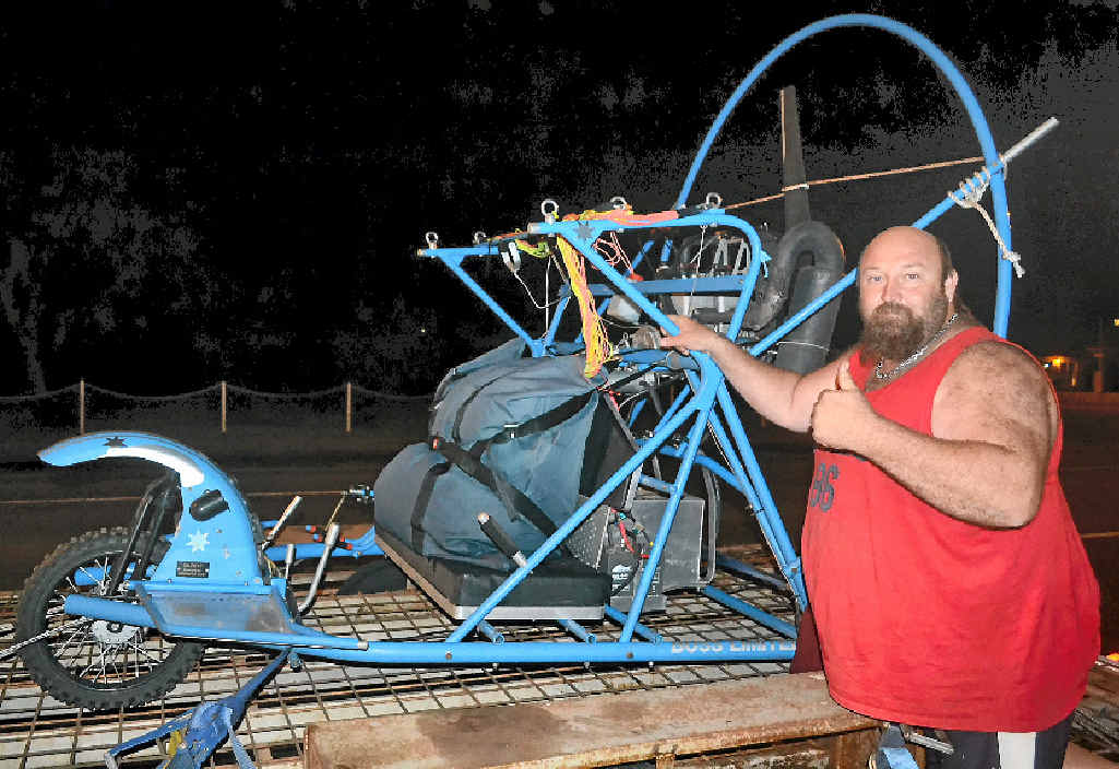 GREATLY MISSED: Theodore man Shaun Edwards, pictured here with his powered parachute, is being remembered for his fun-loving nature. GREATLY MISSED: Theodore man Shaun Edwards, pictured here with his powered parachute, is being remembered for his fun-loving nature.