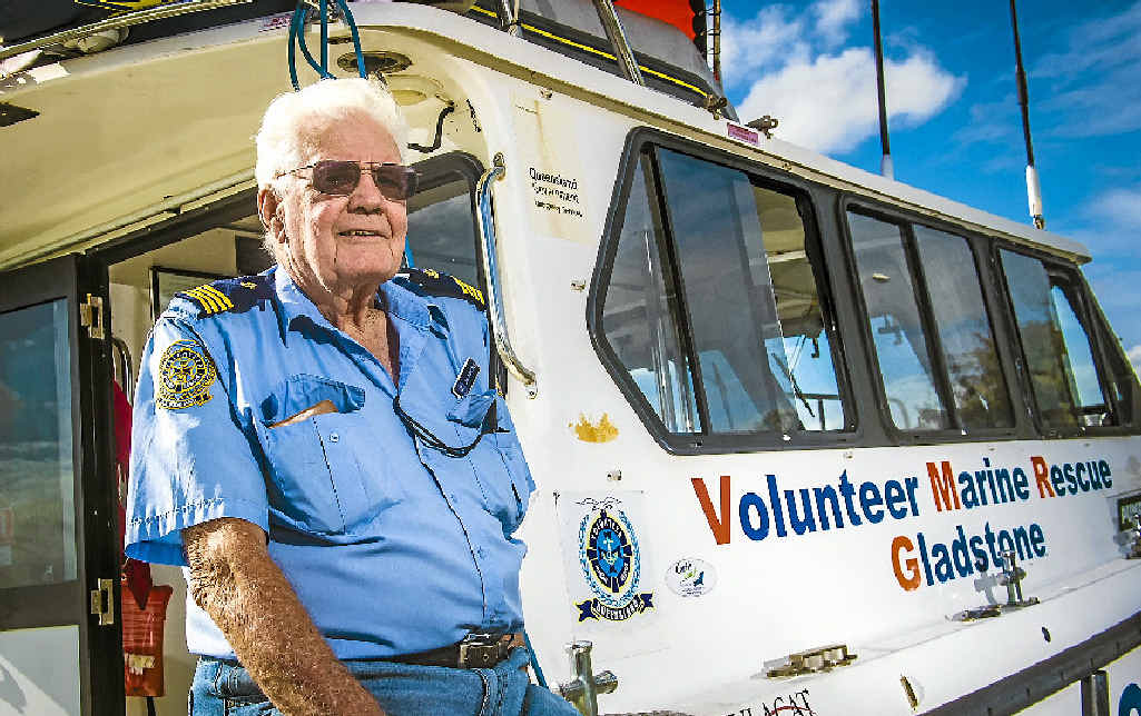 ON THE RADIO: Jim Purcell, of Volunteer Marine Rescue Gladstone, is proud of his groups’ work towards safe boating in the region. ON THE RADIO: Jim Purcell, of Volunteer Marine Rescue Gladstone, is proud of his groups’ work towards safe boating in the region.