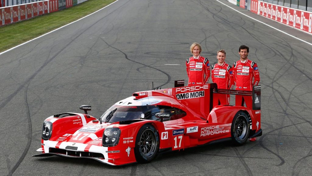 Brendon Hartley, Timo Bernhard and Mark Webber are hoping to secure Le Mans glory with their Porsche 919 Hybrid LMP1 racer. Brendon Hartley, Timo Bernhard and Mark Webber are hoping to secure Le Mans glory with their Porsche 919 Hybrid LMP1 racer.