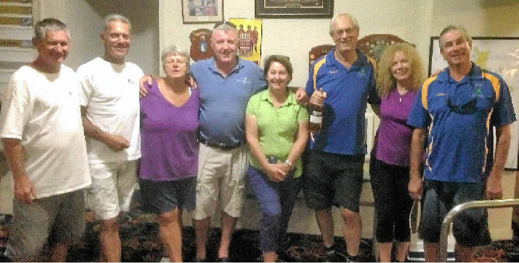 PRESENTATION TIME: The crews of Dehler Magic and Anthea – Charlie Preen, Tommy Negendahl, Betty Preen, Greg Tobin, Shanelle Dumma, Dewi Hughes, Shirley Wodson and Al Winch. PRESENTATION TIME: The crews of Dehler Magic and Anthea – Charlie Preen, Tommy Negendahl, Betty Preen, Greg Tobin, Shanelle Dumma, Dewi Hughes, Shirley Wodson and Al Winch.