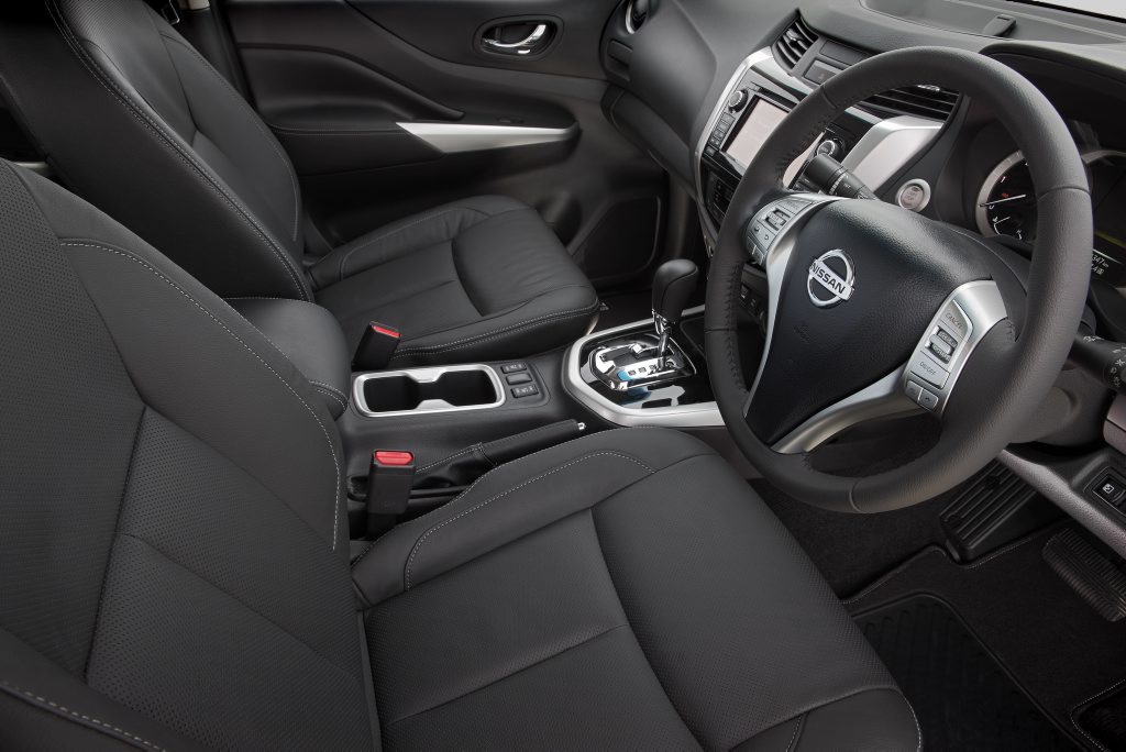 2015 Nissan Navara ST-X's cabin is the most luxurious and helps the ute's case for family car as well as site worker 2015 Nissan Navara ST-X's cabin is the most luxurious and helps the ute's case for family car as well as site worker