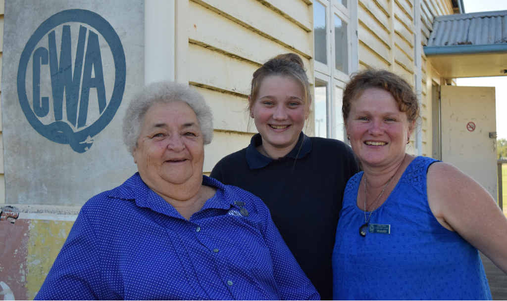 COMMUNITY SPIRIT: QCWA Capricornia Division president Gloria Wakefield, Elizabeth Hickey and Amanda Hickey say there’s more to the organisation than fundraising and baking competitions. COMMUNITY SPIRIT: QCWA Capricornia Division president Gloria Wakefield, Elizabeth Hickey and Amanda Hickey say there’s more to the organisation than fundraising and baking competitions.