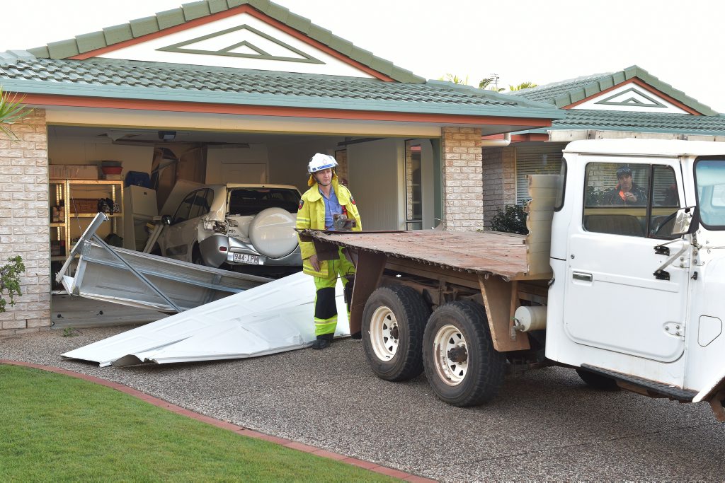 An early model toyota landcruiser utility rolled backward down the length of Sheoak Court in Buderim (approximately 200m) An early model toyota landcruiser utility rolled backward down the length of Sheoak Court in Buderim (approximately 200m)