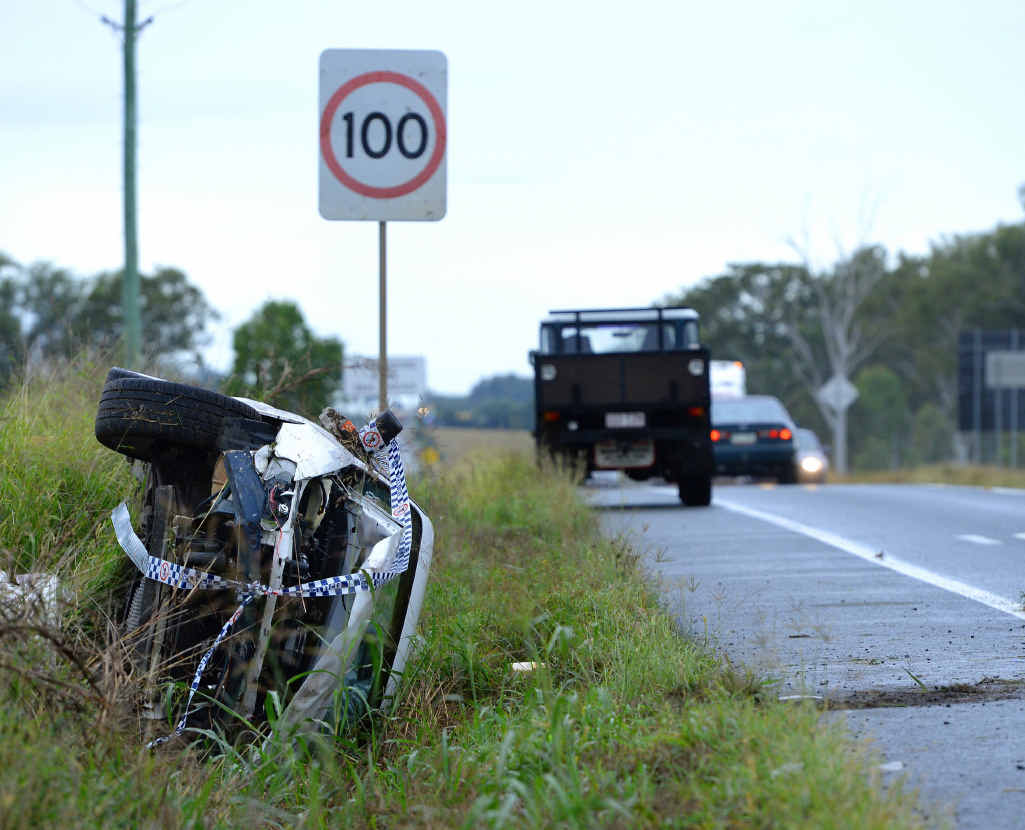 CRASH SITE: The Cunningham Highway is one of the top crash zones in the Ipswich region. CRASH SITE: The Cunningham Highway is one of the top crash zones in the Ipswich region.