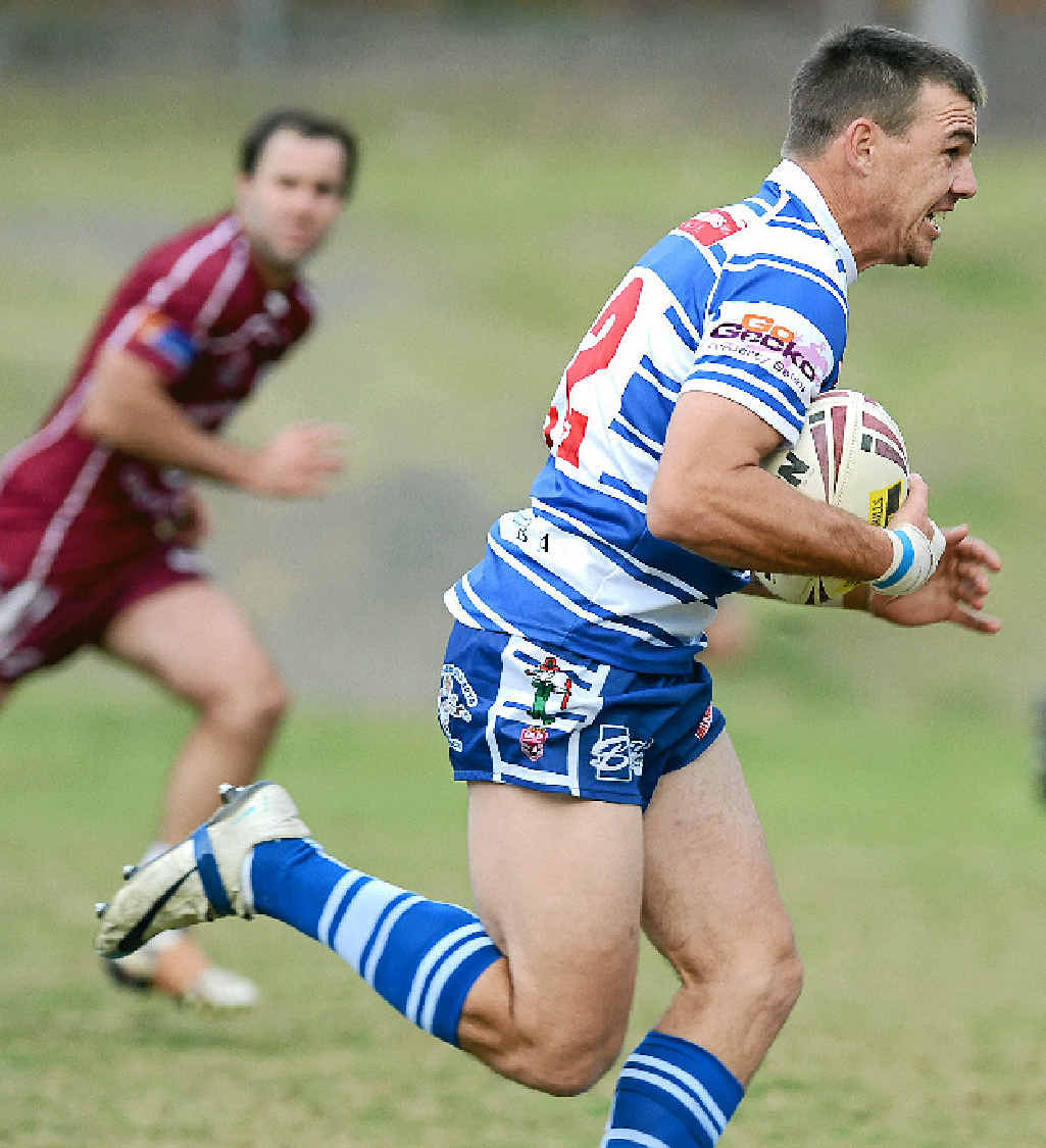 SHARPE PRACTICE: Brothers are without the services of forward Troy Sharpe for their clash with Fassifern tomorrow. Sharpe will be busy representing South East Queensland at the QRL state carnival at Southport. SHARPE PRACTICE: Brothers are without the services of forward Troy Sharpe for their clash with Fassifern tomorrow. Sharpe will be busy representing South East Queensland at the QRL state carnival at Southport.